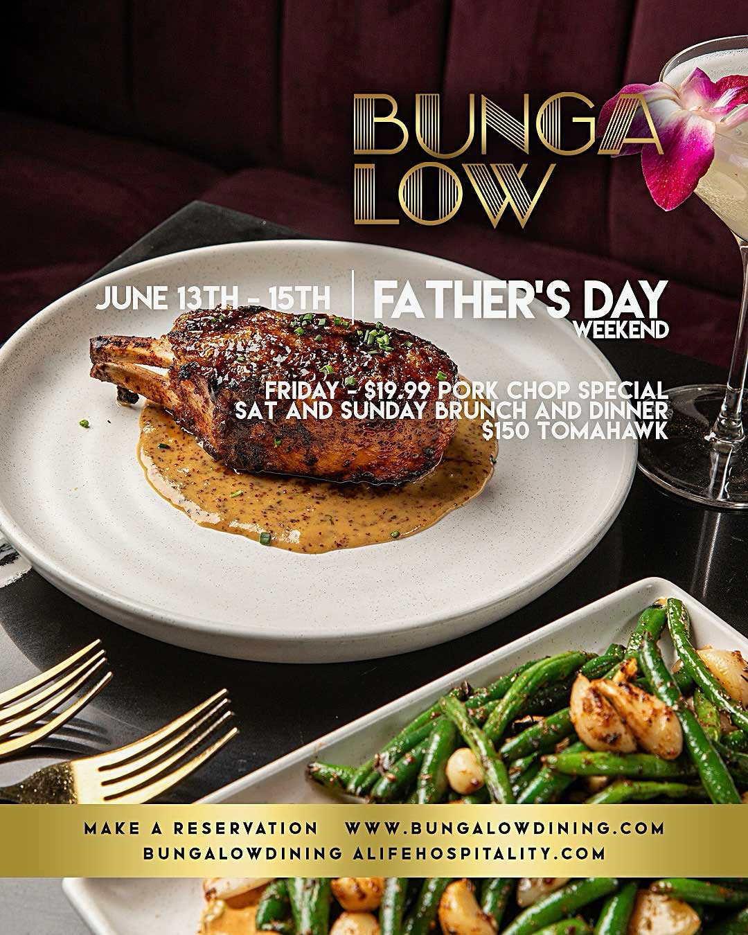 Bungalow Dining Event